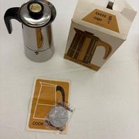 Caffettiera Cook o magico 6 tazze nuova