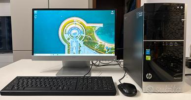 PC Fisso HP Pavilion + Set completo