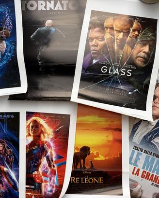 Locandine Film Cinema Italiani Vari Lotto da 40pz