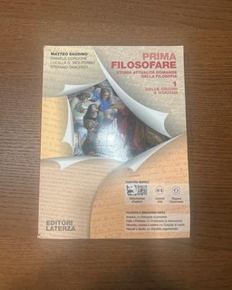 Libro scolastico filosofia