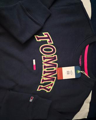 felpa corta donna Tommy  Jeans XS nuova