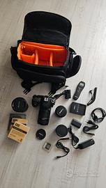 Canon eos 80d con borsa e accessori