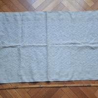 Runner da tavola Lino Ricamato 176x62cm Ecrù