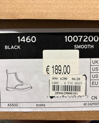 Dr Martens uomo nr 43