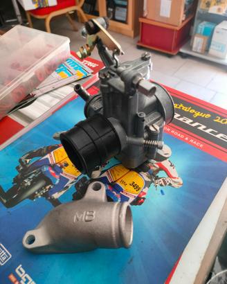 Lambretta carburatore sh 2/25 + collettore
