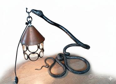Lampada Vintage Artigianale Serpente