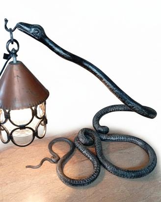 Lampada Vintage Artigianale Serpente