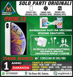 Iphone xs 256gb bianco - totalmente originale