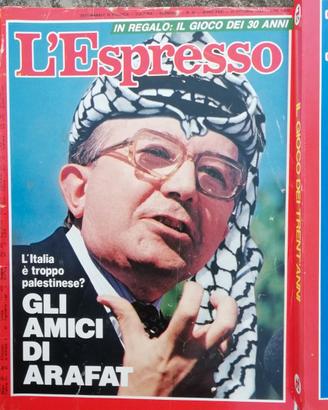 Gioco dei Trent'anni L'Espresso + libri Andreotti
