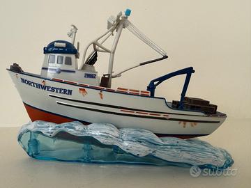 CARS - modellino peschereccio con base