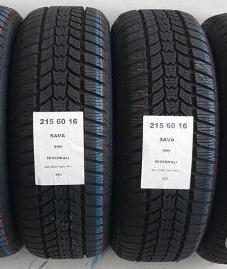 4 gomme 215 60 16 sava a553