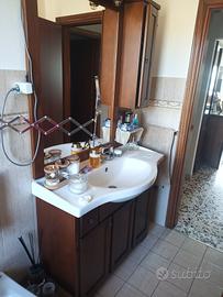 Mobile bagno completo in vero legno  105 cm