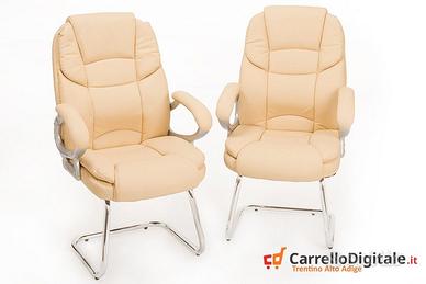 Coppie poltroncine ospite modello Silky