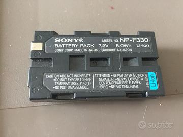 7646-Batteria Fotocamera Sony NP-F330