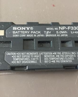 7646-Batteria Fotocamera Sony NP-F330