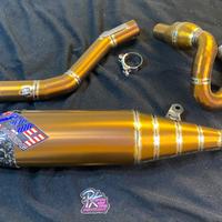 Scarico 1744 Titanio Ktm exc