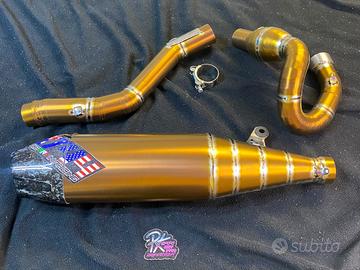 Scarico 1744 Titanio Ktm exc