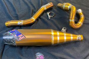 Scarico 1744 Titanio Ktm exc