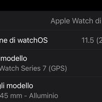 Apple Watch serie 7 Gps