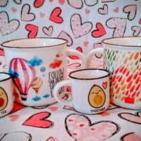 LEGAMI Tazzine Avocado Tazze CupPuccino Air Balloo