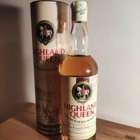 scotch whisky highland queen collezione 0,75 cl