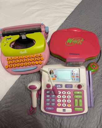 Lotto Giocattoli Vintage Barbie e Winx