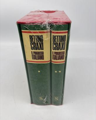 BETTINO CRAXI raccolta 2 volumi