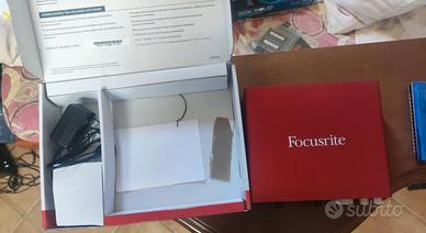 Scheda audio Focusrite scarlett 6i6 2Gen