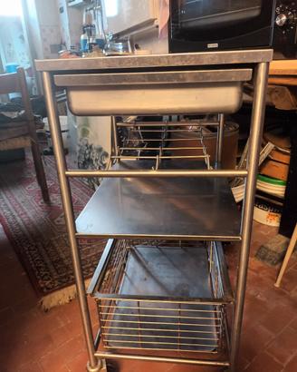 cassettiera acciaio 