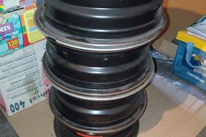 cerchi ferro 15 pollici per alfa 156