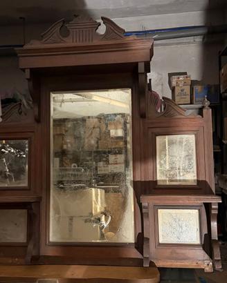 antica specchiera bagno