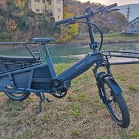 Bici elettrica cargo bambini 