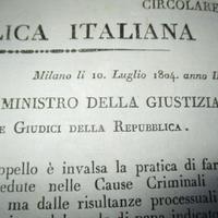circolari dell 800 regno d italia