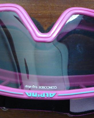 occhiali maschera neve sci snowboard ALPINA Concor