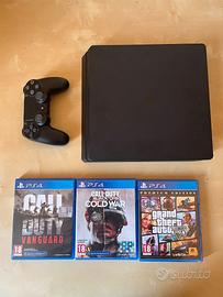 Play station 4 slim 500 GB + giochi