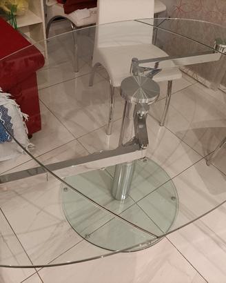 Prestigioso Tavolo Design Naos e 4 sedie 