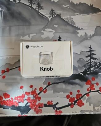 knob nero per tastiera, marca keychron, nuovo