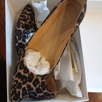 ballerine maculate e spazzola lisciante