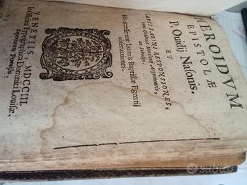 Libri antichi Ovidio Balbo 