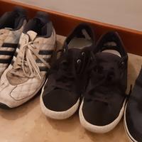 Stock 4 scarpe sneakers uomo Adidas e Geox