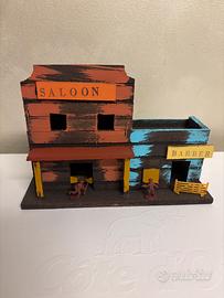 Mini West Saloon e barbiere MW 10 Pieffe 1:72