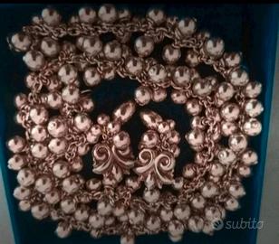 Parure collier più orecchini
