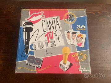 Canta tu Quiz Giochi Preziosi anni 90