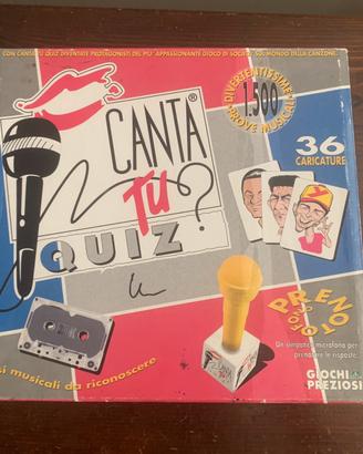 Canta tu Quiz Giochi Preziosi anni 90