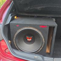 8 woofer  25cm e subwoofer 38cm