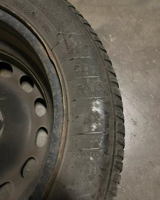Cerchi e gomme invernali 205/55 R 16