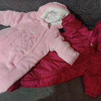 TUTONE E SACCO INVERNALE BAMBINA 0-3 MESI