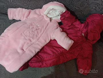 TUTONE E SACCO INVERNALE BAMBINA 0-3 MESI