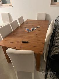 Tavolo allungabile e Sedie ikea - Usate