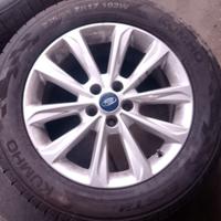 4 cerchi in lega/gomme Ford Kuga 235/55 ZR17